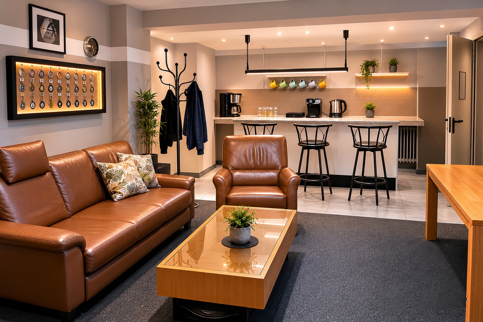 Lounge und Bar des PBC Knickers Iserlohn